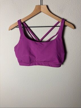 Lululemon Energy Bra *Medium Support, B–D Cups Vivid Plum W2EB3S